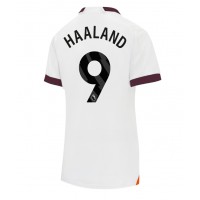 Manchester City Erling Haaland #9 Replica Away Shirt Ladies 2023-24 Short Sleeve